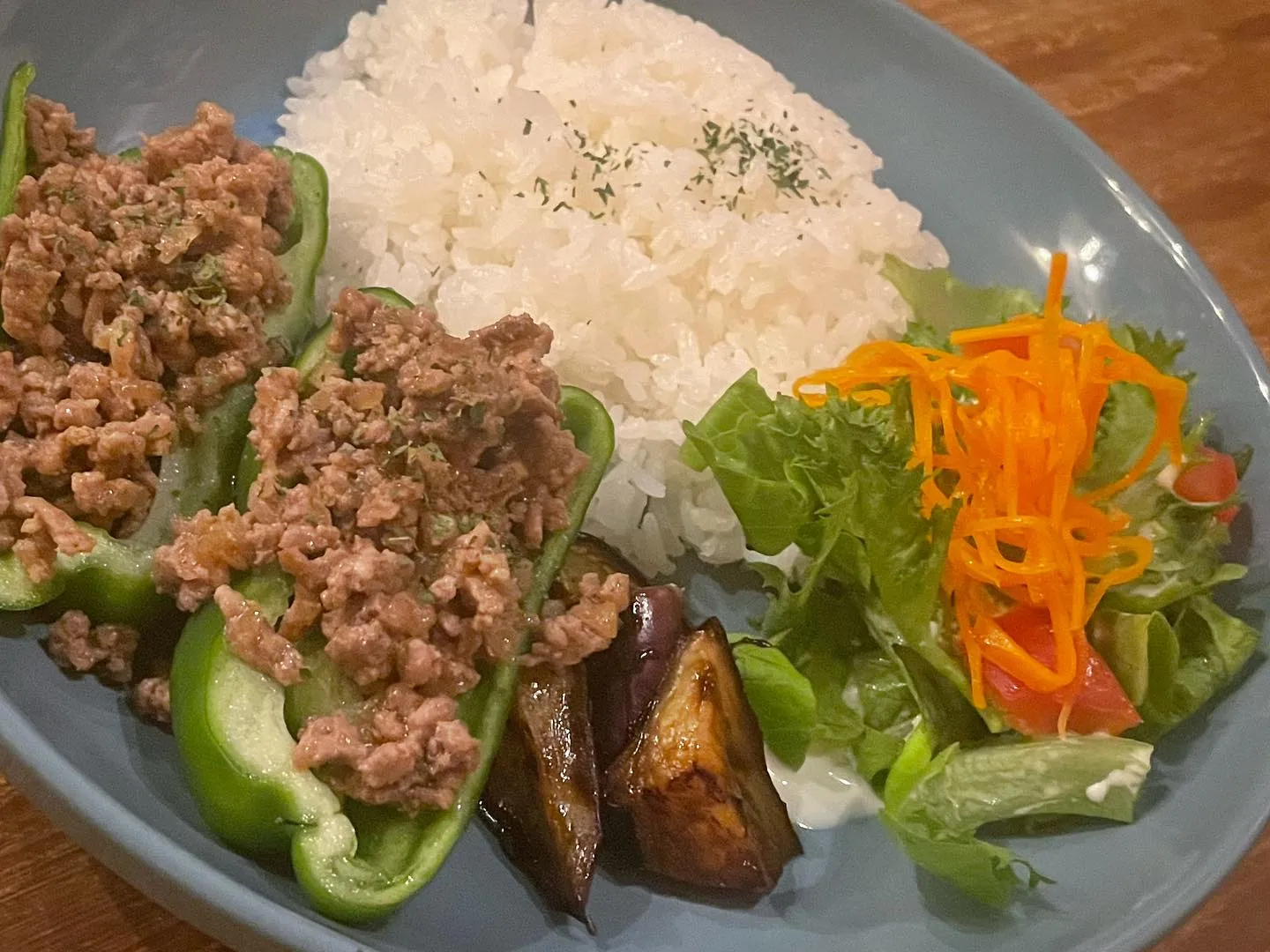 8月14日 本日のワンプレートランチは冷やしピーマンの肉詰 ...