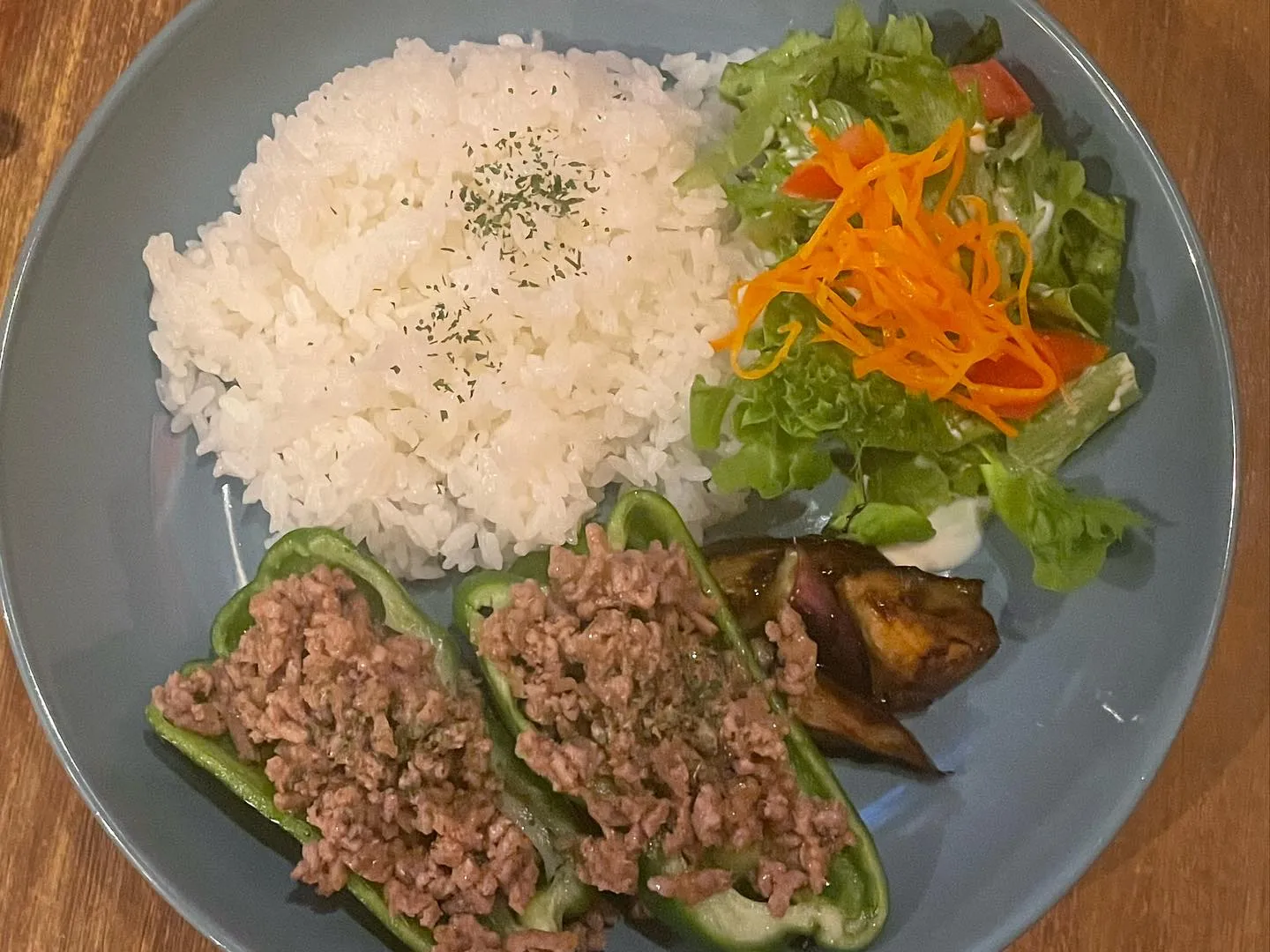 8月14日 本日のワンプレートランチは冷やしピーマンの肉詰 ...